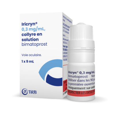 Collyre Iricryn 0,3 mg/mL pour soin oculaire