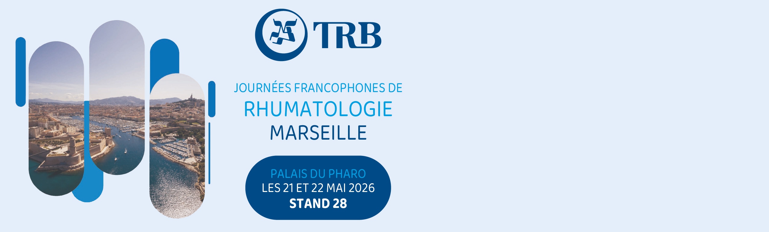 Affiche Journées Francophones de Rhumatologie Marseille 2026
