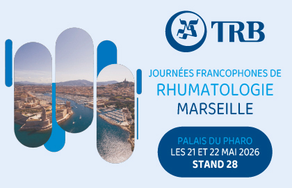 Affiche TRB Journées Francophones Rhumatologie Marseille 2026